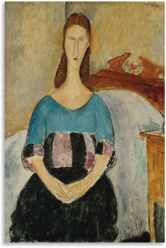 Toile Art mural Amedeo Modigliani impression premium sans cadre