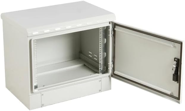7U 19" 450mm Outdoor Rack Cabinet - Weatherproof Network Enclosure