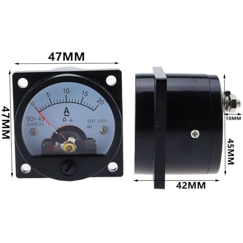 Ampèremètre analogique AC SO-45 pour mesure précise de courant 800A 5A - 2