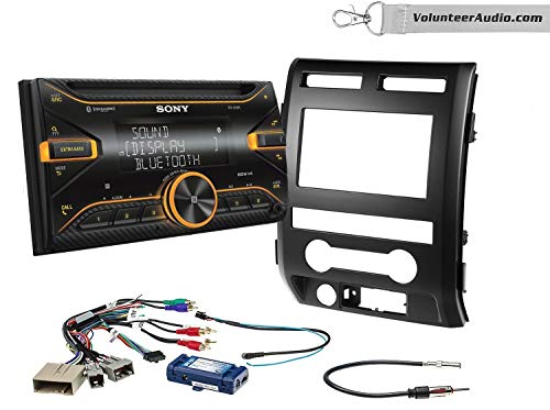 Sony WX-920BT Double Din Radio Install Kit With Sirius XM Ready, USB/AUX, CD