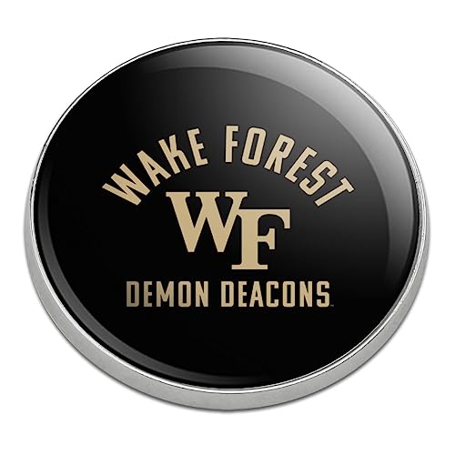 Wake Forest University Demon Deacons Logo Golfing Premium Metal Golf Ball Marker