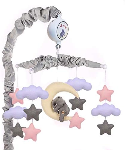 Baby Crib Mobile (Elephant Baby Mobile),Baby Mobile Crib Mobile Musical Mobile - Elephant Baby Mobile
