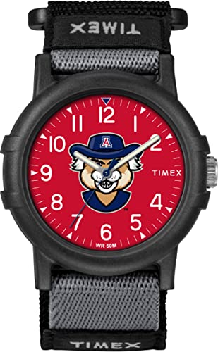 Image of Timex Unisex Collegiate Recruit 38mm Watch - Tennessee Volunteers with Black Fabric Strap