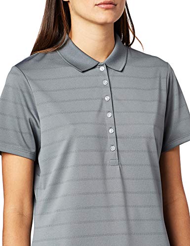 Callaway Women's Short Sleeve Opti-Dri Stretch Performance Golf Polo Shirt, Moisture-Wicking, Textured (Available in Plus), Quiet Shade, Large - image 2