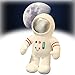Juguete de Peluche de Astronauta, Almohada de Animal de Peluche de Astronauta Suave de Felpa de Astronauta de 11,8 / 15,7 Pulgadas para niño niña Cosplay (S)