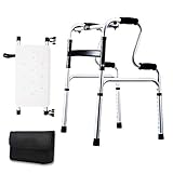 【Einstellbare Höhe 】: Die Höhe des Walker einstellbar 72-90 cm, die für Menschen mit einer Höhe von 1,4 bis 2,05 Meter geeignet ist.