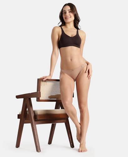 Image of Jockey SS02 Women Super Combed Cotton Elastane Stretch Low Waist Bikini