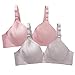 2PC Femmes De Couleur Unie Coutures en Dentelle Fronde Tube Haut PrèS du Corps sans Anneau en Acier Soutien-Gorge Débardeur De Sport Bralette Mode Nude Nombril Pas Cher
