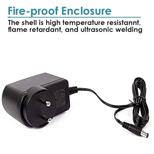 Image of 12V 2A DC Power Supply Adapter for LED Strip, CCTV Camera, Setup Box, Broadband, Routers, NVR, (Max 24W) (1.5 mtr Cable)
