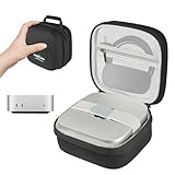 SARLAR Hard Carrying Case Compatible with Apple 2024 Mac Mini M4/M4 Pro & Accessories, Portable Protection with Soft Linning & Hard Shell, Ideal for Travel and Storage, Black