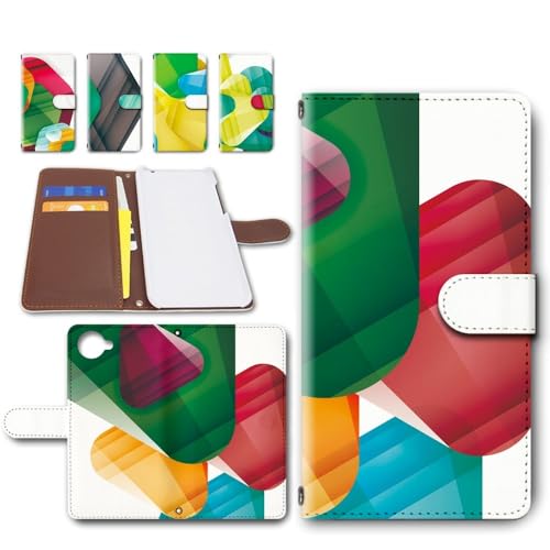 nubiaS2e A507ZT / nubiaS2R Z6305R / nubiaS2 Lite Z6305J �P�[�X �蒠�^ �X�}�z�P�[�X �J���������� �_�C�A���[ �X�}�z�g�уJ�o�[ �J���t�� 3D�􉽊w [�f�U�C��C] �k�r�AS2E dc-746