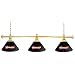 Trademark Gameroom Budweiser 3 Shade Lamp Billiard Pool Table Light