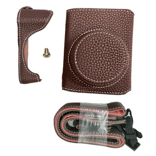 Acogedor G7 X Mark II �J�����o�b�O�ی�P�[�X G7 X Mark II III �p�n���h�O���b�v���� 1/4 �C���`�l�W���\�t�g�C���i�[���C�j���O (�R�[�q�[)