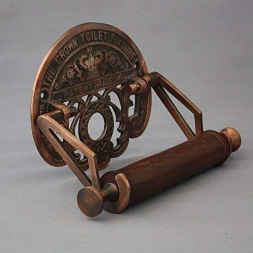 Antique Copper Toilet Roll Holder
