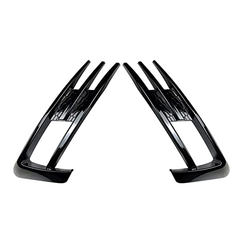 Phares antibrouillard carbone pour Golf MK7 2013-2016 style sourcil grille inférieure
