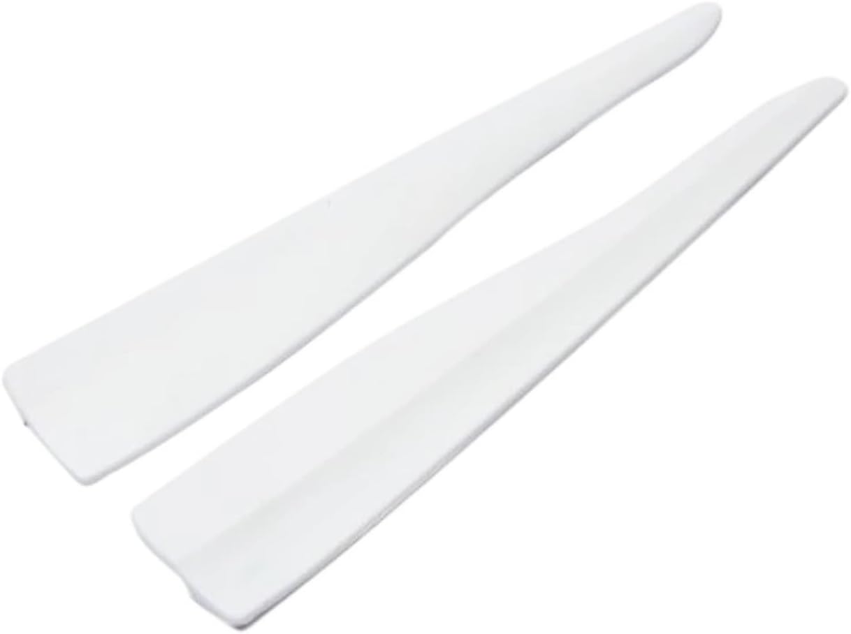 Car Edge Scratch Strip Front Rear Bumper Corner Guard Car Decoration Strip Car Accessories Door Edge Guard Paint Protectors(Carbon Fiber Pattern 35x6.5cm)