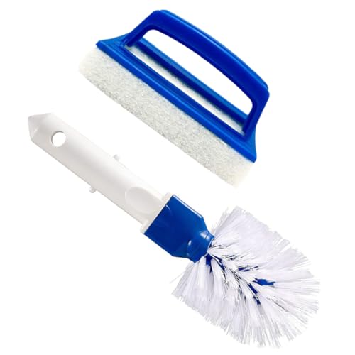 Balacoo 2 Unidades limpeza de piscina escova de piscina lavador de banheira purificador escova conve