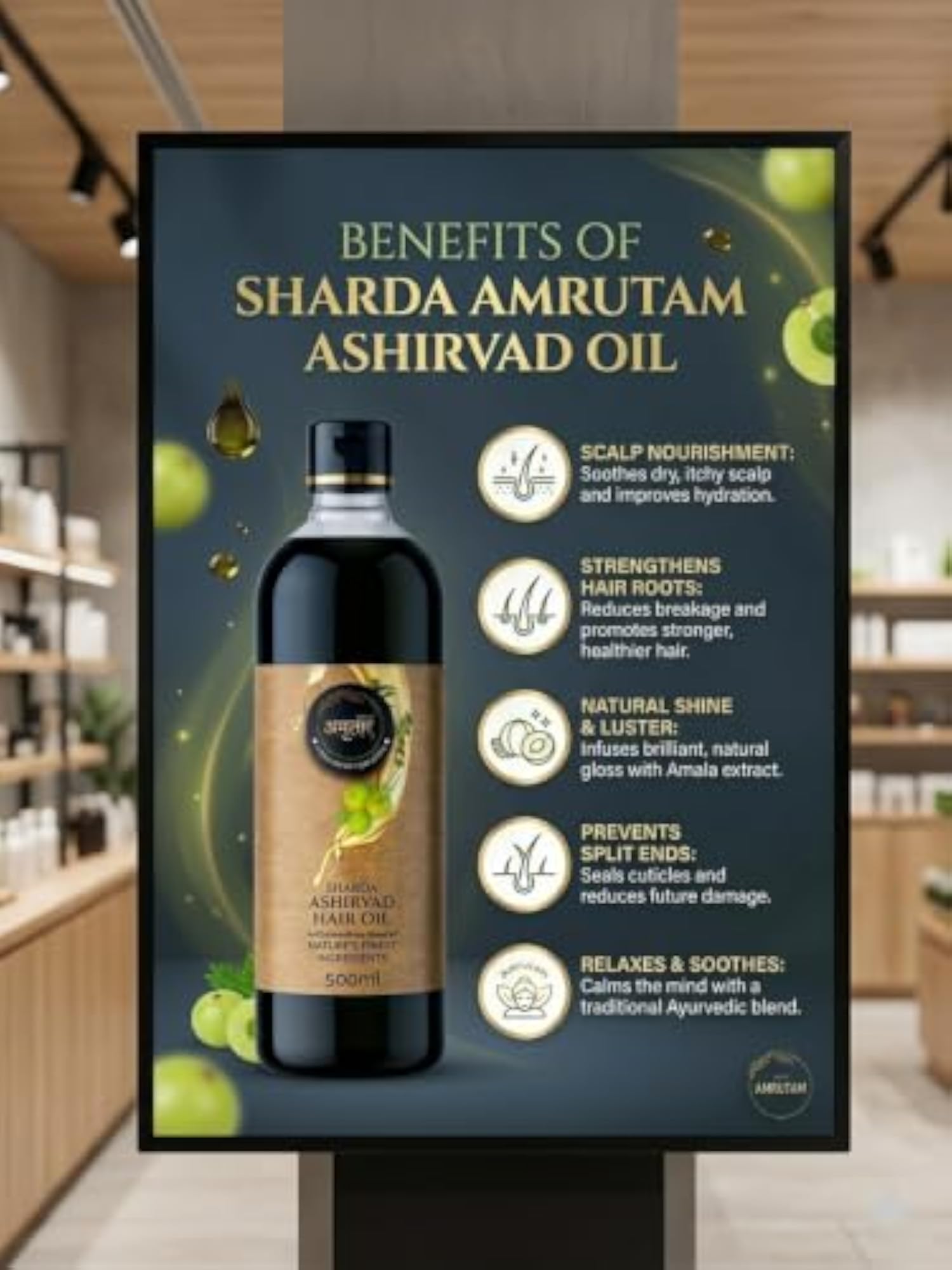 Ashirvad Hair Oil, 500ml