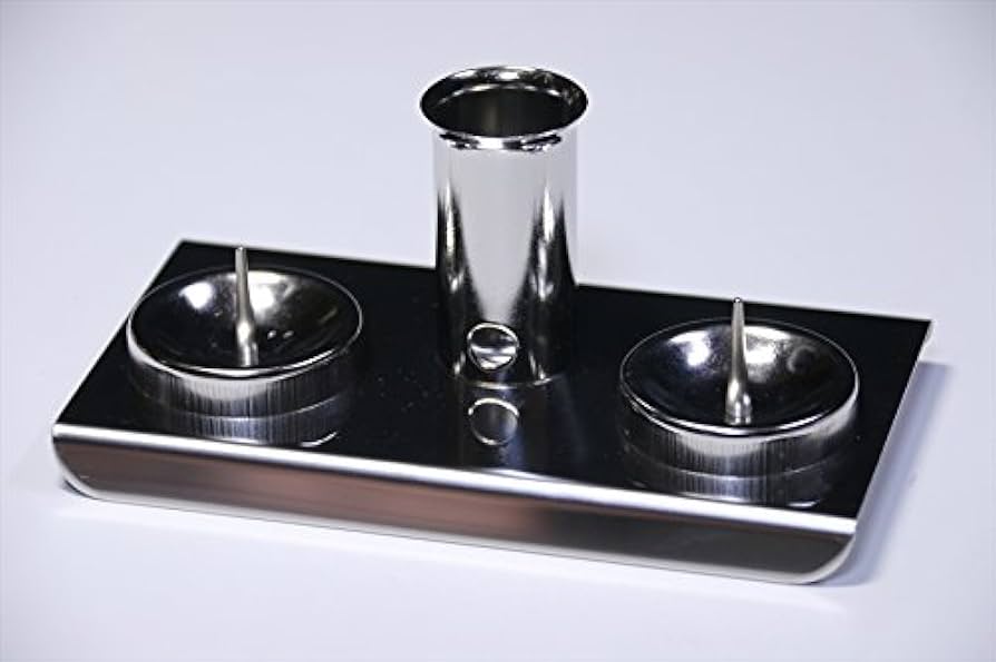 Amazon｜やまこう 墓参灯 国産 仏具 ステンレス製 ローソク立て