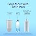 Brita UltraMax Large Water Dispenser with 1 BritaPlus Filter, 27 Cup capacity, Black (Package May Vary)