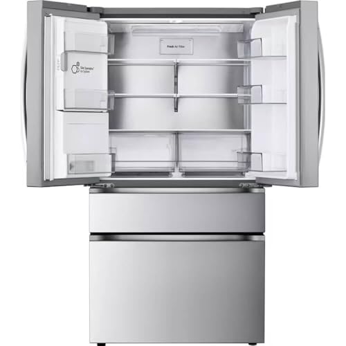 LG 29 cu. ft. Smart Standard Depth MAX French Door Refrigerator with Full Convert Drawer in PrintProof Stainless Steel LF29H8330S - Image 6