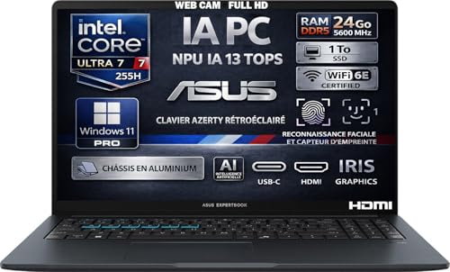 ASUS PC Ordinateur Portable...