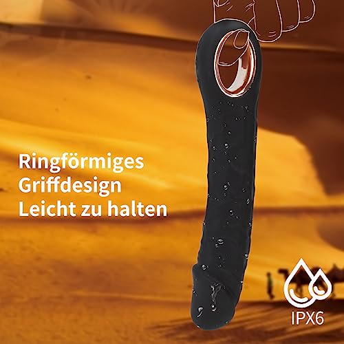 Dildo Vibrator für Sie Klitoris Leise, Vibration für Frauen Sex Spielzeug für die Frau Extrem mit 10 Vibrationsmodi und Stärksten Modus, Vibratorstarb Diloschwanz für Frauen Männer Paare 22cm – Bild 6
