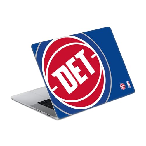 Autocollant NBA Detroit Pistons pour MacBook Pro 14 A2442 style basket