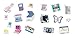Y2K Stickers: 500+ Bold, Bubbly, and Blingy Stickers to Relive the '90s and '00s (StickerCore)