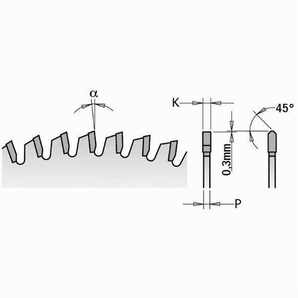 CMT 281.096.12M LAME CIRCULAIRE 300X3.2X30 Z96 10TCG