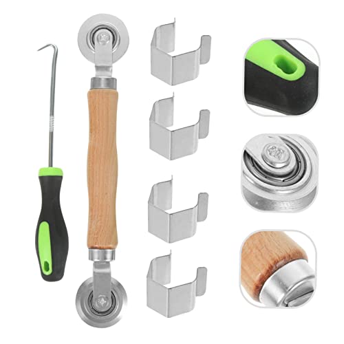 Kit profesional para instalar malla de ventana con rodillo miniatura 6