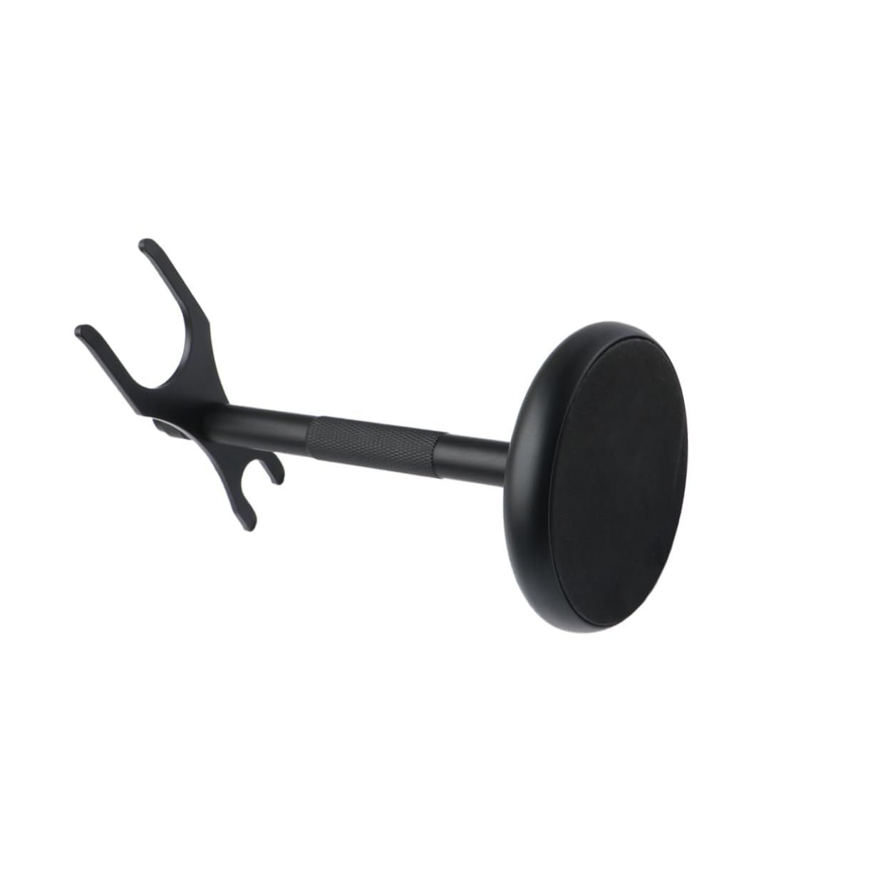 VICASKY Beard Shaving Stand Zinc Alloy Razor Holder Shaving Brush Rack Dual Bracket Design for Organized Storage Durable Stylish Bathroom Accessory Black Finish