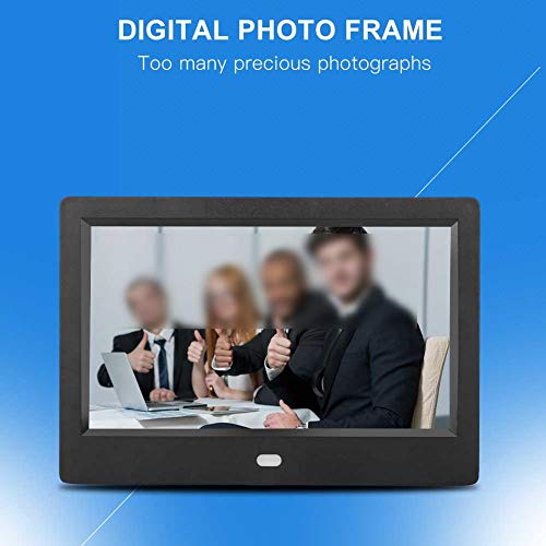 Digitale fotolijst, 7 inch HD 1024 x 600 16:9 LED-fotoframe, ondersteuning automatisch afspelen, beeld, muziek, video… - Image 4