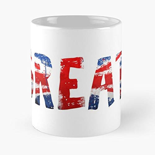 Great Britain Is Cool Union Jack Flag Art Classic Mug