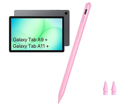 Tab A11+ �X�^�C���X�y�� Samsung Galaxy Tab A11/A9/A9+Plus Android�^�u���b�g�p �����[�d�A���m��S Pencil�^�b�`�X�N���[���X�^�C���X�g�p (�s���N)
