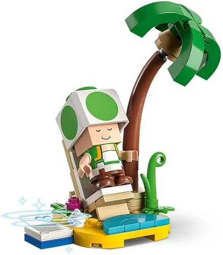 LEGO Super Mario Minifigures Series 6 - Personaje de sapo verde 71414