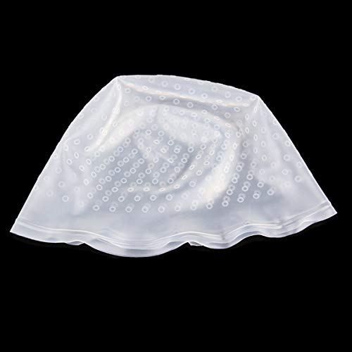 Foto von NATUCE Silikon Strähnenhaube, Bohren Müssen, Strähnchenhaube mit Nadel, Highlight Cap zum Färben von Highlighting Hair