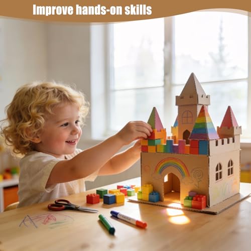 pangutheos 20 Stück A3 Wellpappe, Dicke Pappe zum Basteln, Craft Cardboard Groß, Braun Kraftpapier für Bastelarbeiten, Malen und Kunstprojekte