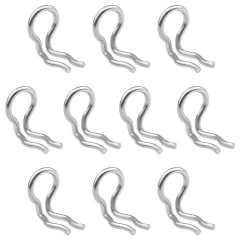10 Pinzas de Freno de Repuesto Compatibles con Shimano y Formula Mega Pad Pin, Acero Inoxidable Cover