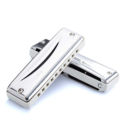 KIRANDIE Harmonica 10 Trous Touche d’orge de la Bouche diatonique de la Harpe de Blues de Blues de C/D/E/F/G/A/BB for… - Les Beatles, Paul McCartney, John Lennon, RIngo Starr, George Harrison KIRANDIE Harmonica 10 Trous Touche d'orge de la Bouche diatonique de la Harpe de Blues de Blues de C/D/E/F/G/A/BB for… – Image 5