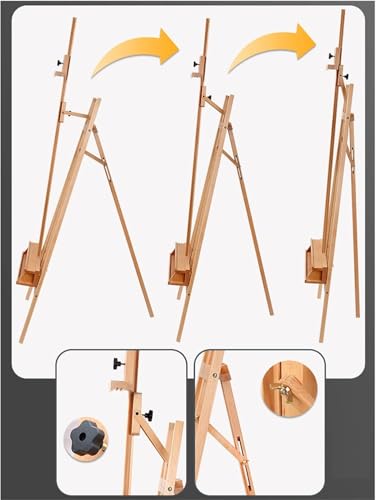 Chevalet d'art magnétique double face réglable pour dessiner - 7