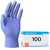 Einweghandschuhe 100 Stück | XXL | Nitrilhandschuhe Blau | Puderfreie, latexfreie Einmalhandschuhe | Reißfest & feinfühlig | EN 455 & EN 374 | Gr. XS, S, M, L, XL, XXL