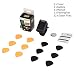 Afinador de Guitarra Sintonizador Digital Cromático con Clip, EXJOY Tuner de 5...