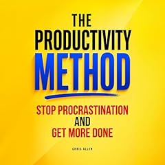 The Productivity Method Audiolibro Por Chris Allen arte de portada