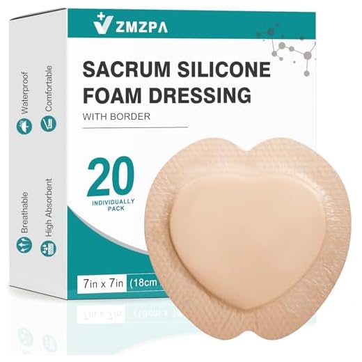 Advanced Sacral Foam Dressing 20-Pack