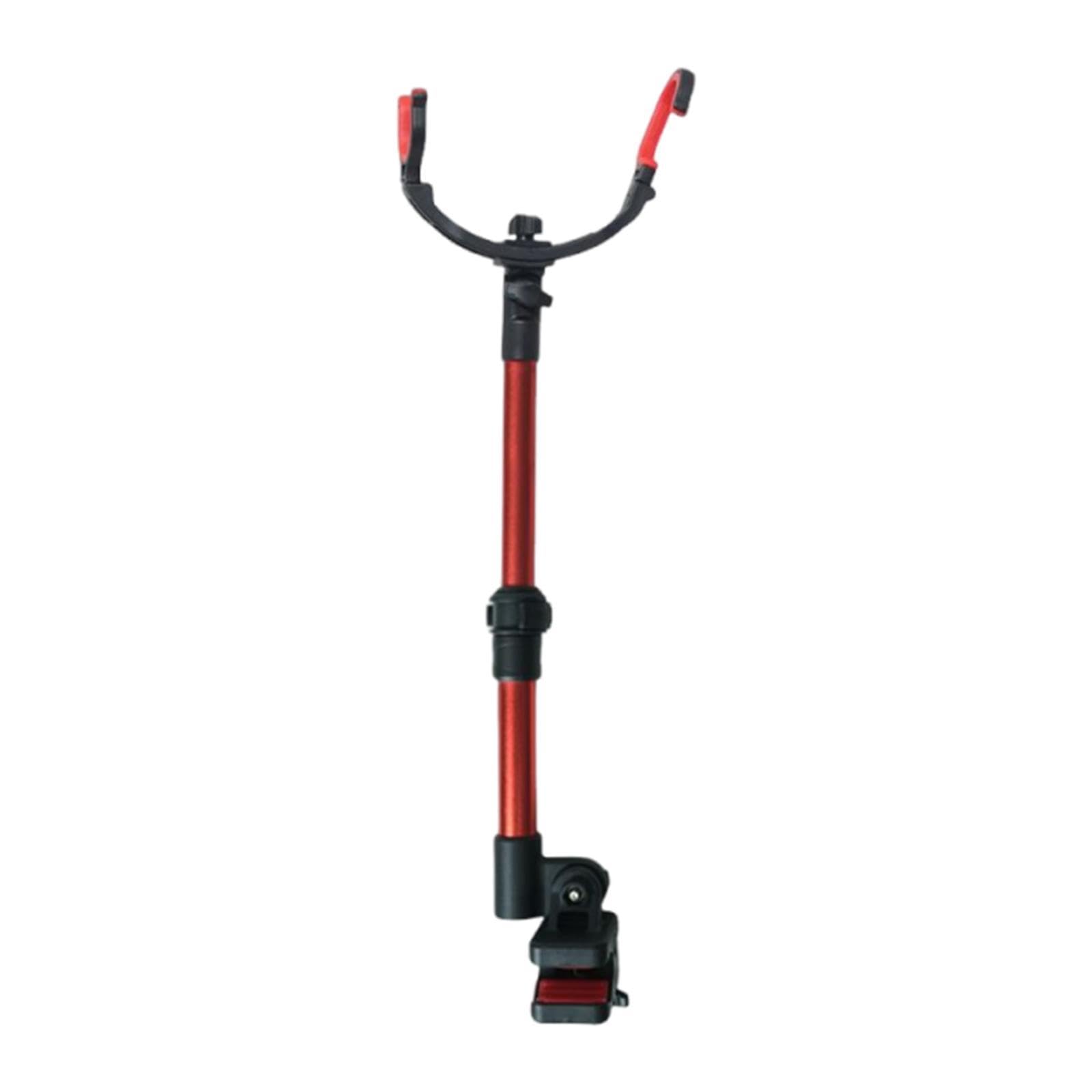 Support de Canne à Pêche pour Chaise, Support de Perche Télescopique pour Station d'accueil