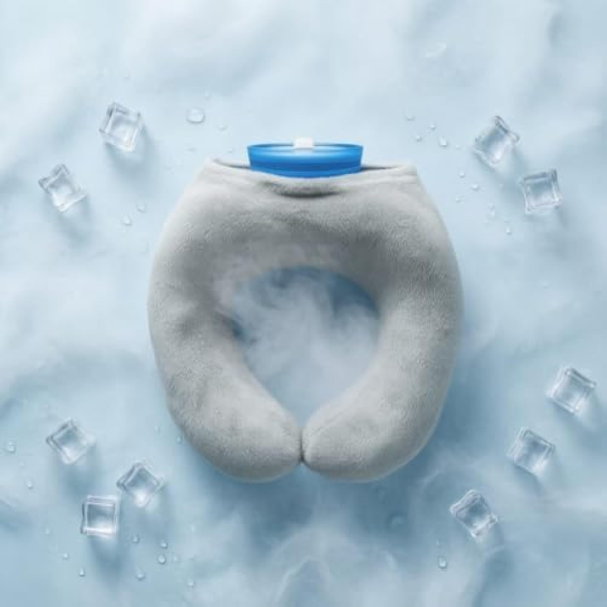 Handsunrestricted Neck Water Bag, Reusable Cooling Pack for Travel