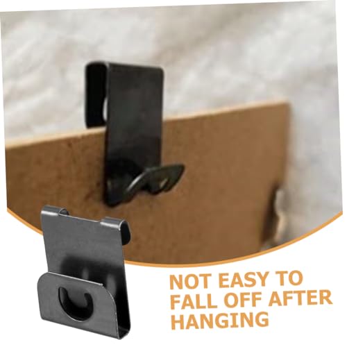 Image of ORFOFE Strong and Reliable Picture Frame Hangers 100pcs Iron s Hooks Wall Hanging Hardware for Frames