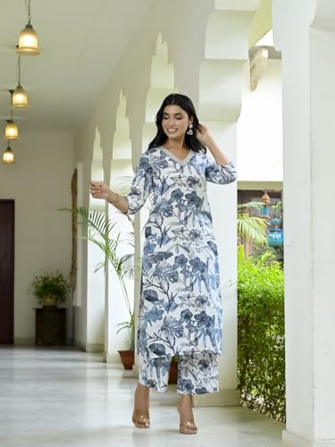 Image of ANNI DESIGNER Women Kurta with Palazzo