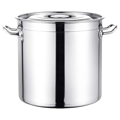 Seau à soupe robuste en inox pour éviter les fuites et brûlures en cuisine
